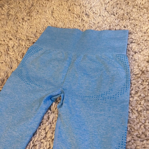 2Pc Baby Blue Vital Seamless Legging + Top Set - Picture 7 of 7
